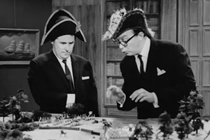Morecambe & Wise In America. Image shows from L to R: Ernie Wise, Eric Morecambe Morecambe & Wise In America. Image shows from L to R: Ernie Wise, Eric Morecambe
